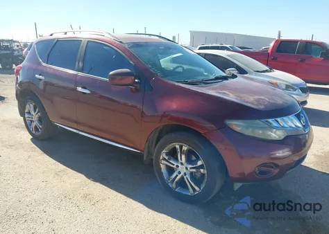 2009 Nissan Murano Le из США, поврежденный, VIN JN8AZ18W59W126037